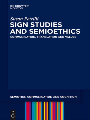 cover image of Sign Studies and Semioethics